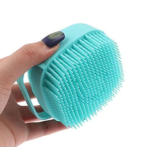 Silicone Bath Body Scrubber with Soap Dispenser