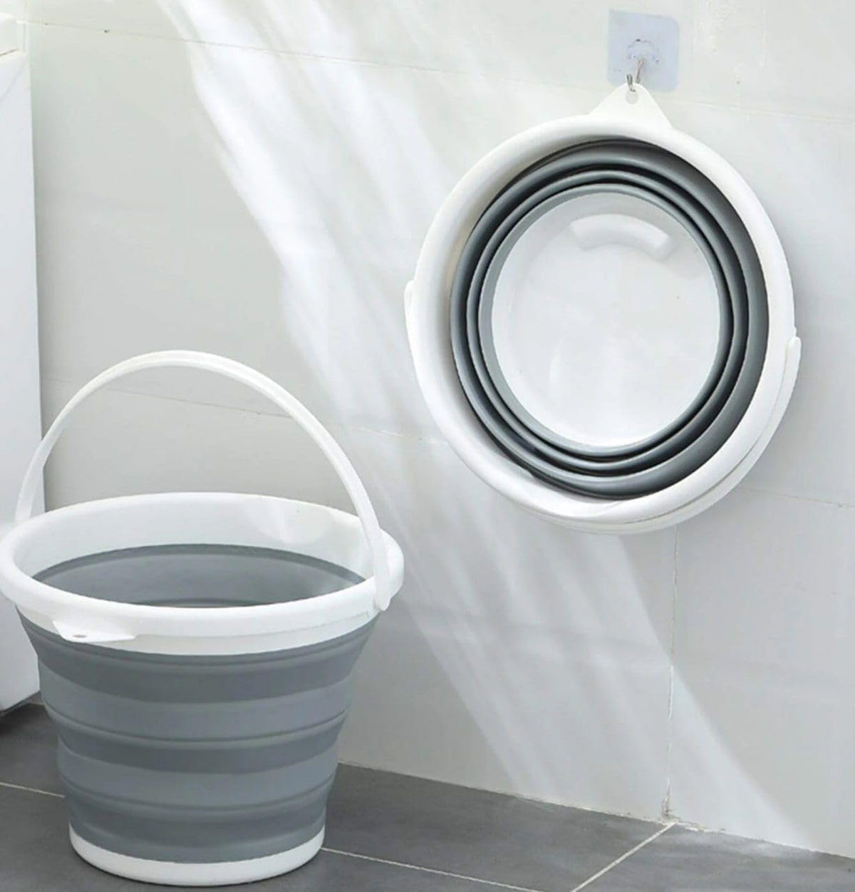 Collapsible Silicone Bucket