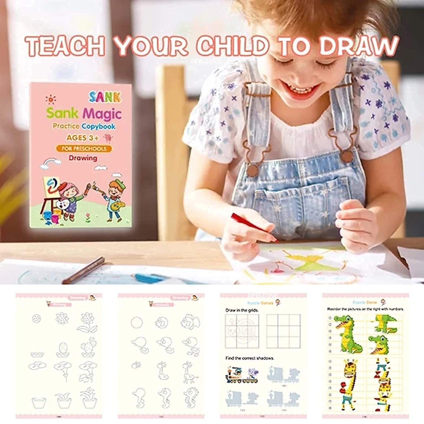 Sank Magic Practice Copybook